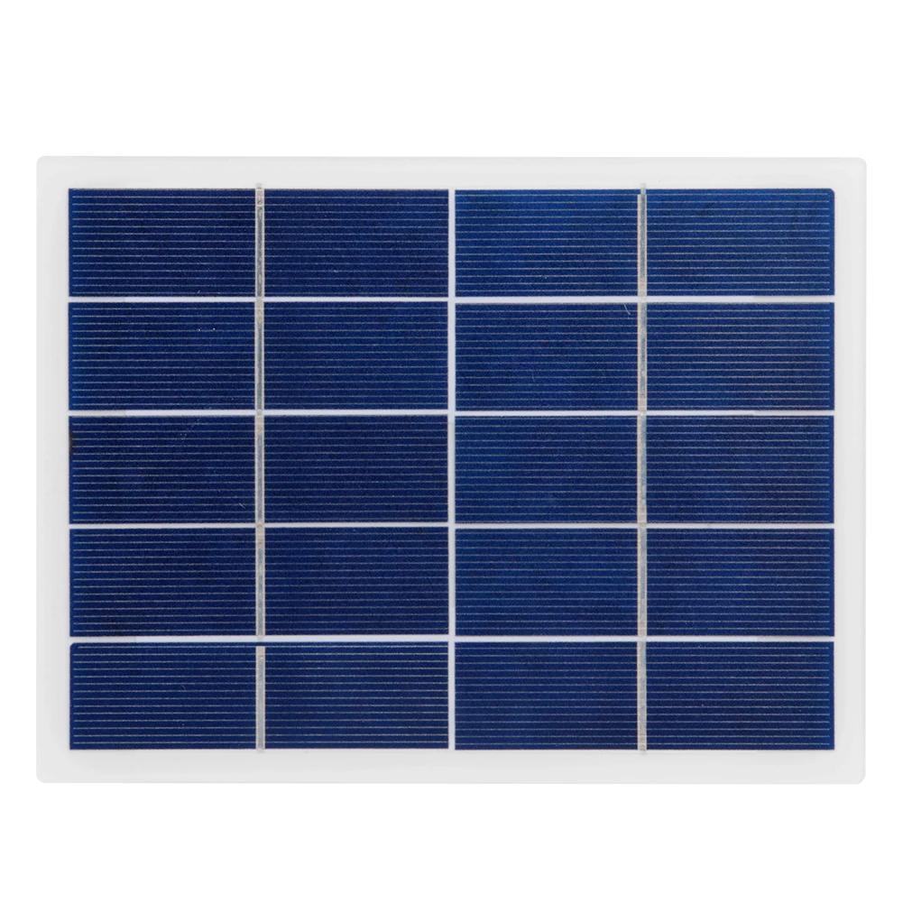 6.7x5.1 inch 3W 5V Solar Panel Polycrystalline Silicon Solar Battery Charger DIY
6.7x5.1 inch 3W 5V Solar Panel Polycrystalline Silicon Solar Battery Charger DIY