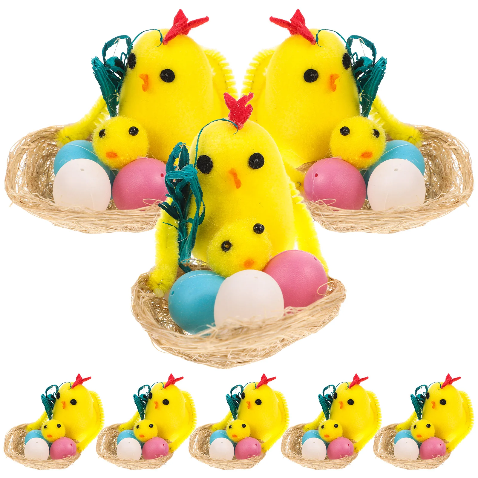 Easter Chicken Chick Plush Egg Toy Chicks Mini Animal Party Supplies Hen Little Stuffed Ornaments Decor Figurine Realistic
Easter Chicken Chick Plush Egg Toy Chicks Mini Animal Party Supplies Hen Little Stuffed Ornaments Decor Figurine Realistic