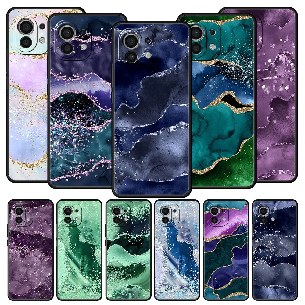 Glitter Agate Marble Art Phone Case For Xiaomi Poco X4 X3 NFC F3 F4 M3 M4 Mi Note 12T 10 12 11 Ultra 11T Pro 10T Lite 9T Cover
Glitter Agate Marble Art Phone Case For Xiaomi Poco X4 X3 NFC F3 F4 M3 M4 Mi Note 12T 10 12 11 Ultra 11T Pro 10T Lite 9T Cover