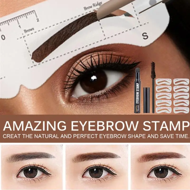 With Innovative Design Multiple Eyebrow Templates Simple Operation Long Lasting For Girls Makeup
With Innovative Design Multiple Eyebrow Templates Simple Operation Long Lasting For Girls Makeup