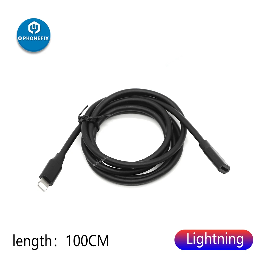 Кабель-удлинитель Lightning/USB C/Micro-USB штырь-гнездо