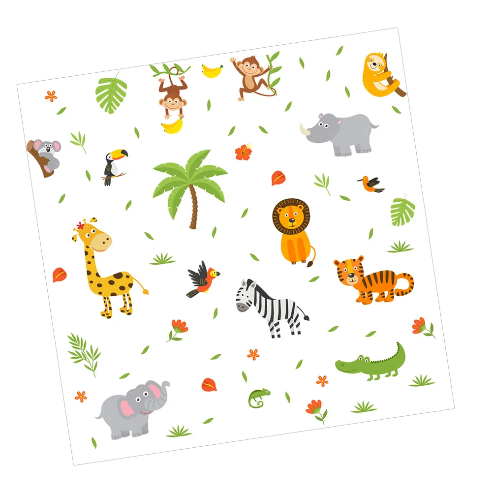 Animal Wall Window Nursery Sticker Decal Stickers Cartoon Background Jungle Decals Animals Mural Wallpaper Theme Door Diy Clings
Animal Wall Window Nursery Sticker Decal Stickers Cartoon Background Jungle Decals Animals Mural Wallpaper Theme Door Diy Clings