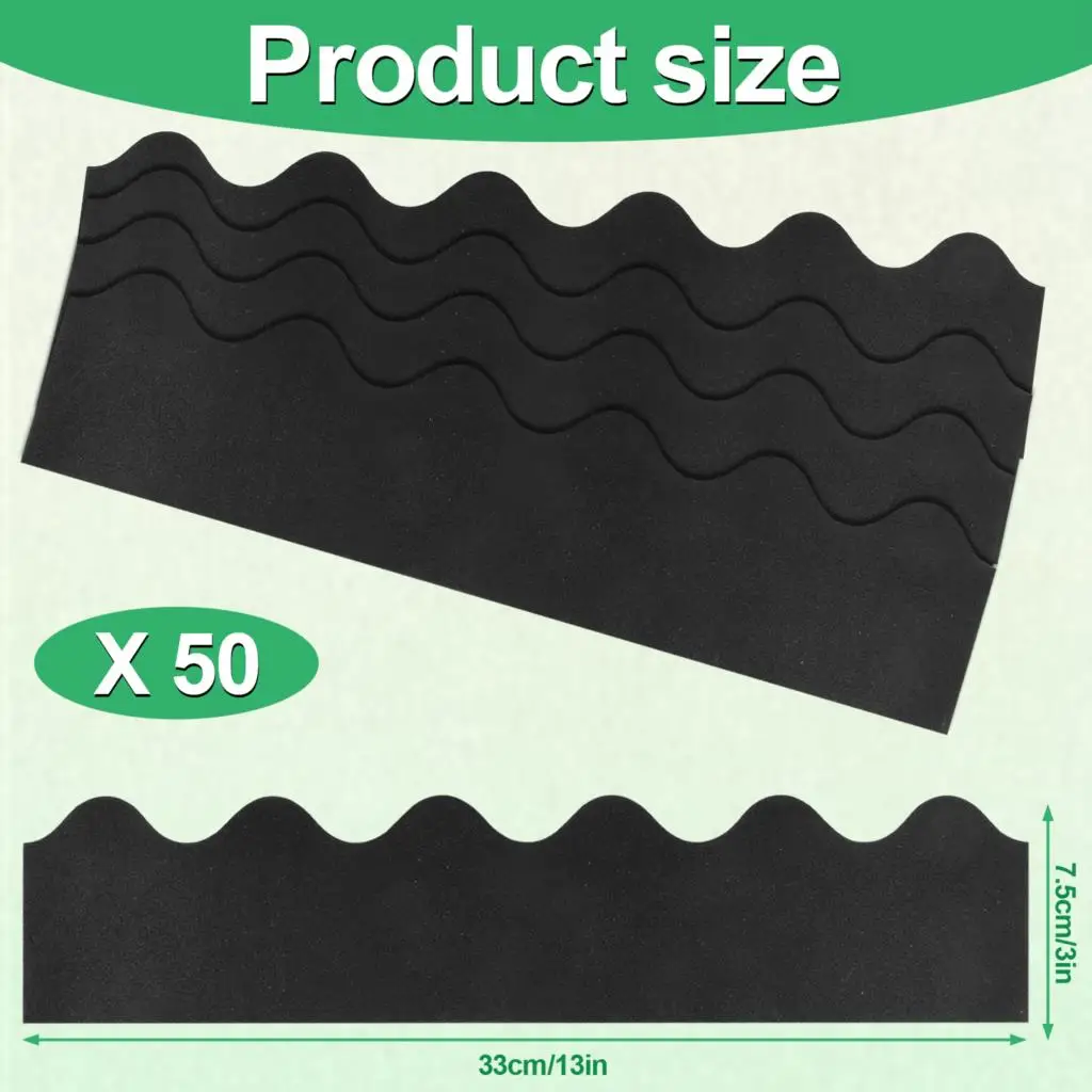 50pcs Party DIY Classroom Decoration Scalloped Edge School Office Reusable Decorative Trim Bulletin Board Border Glitter
50pcs Party DIY Classroom Decoration Scalloped Edge School Office Reusable Decorative Trim Bulletin Board Border Glitter