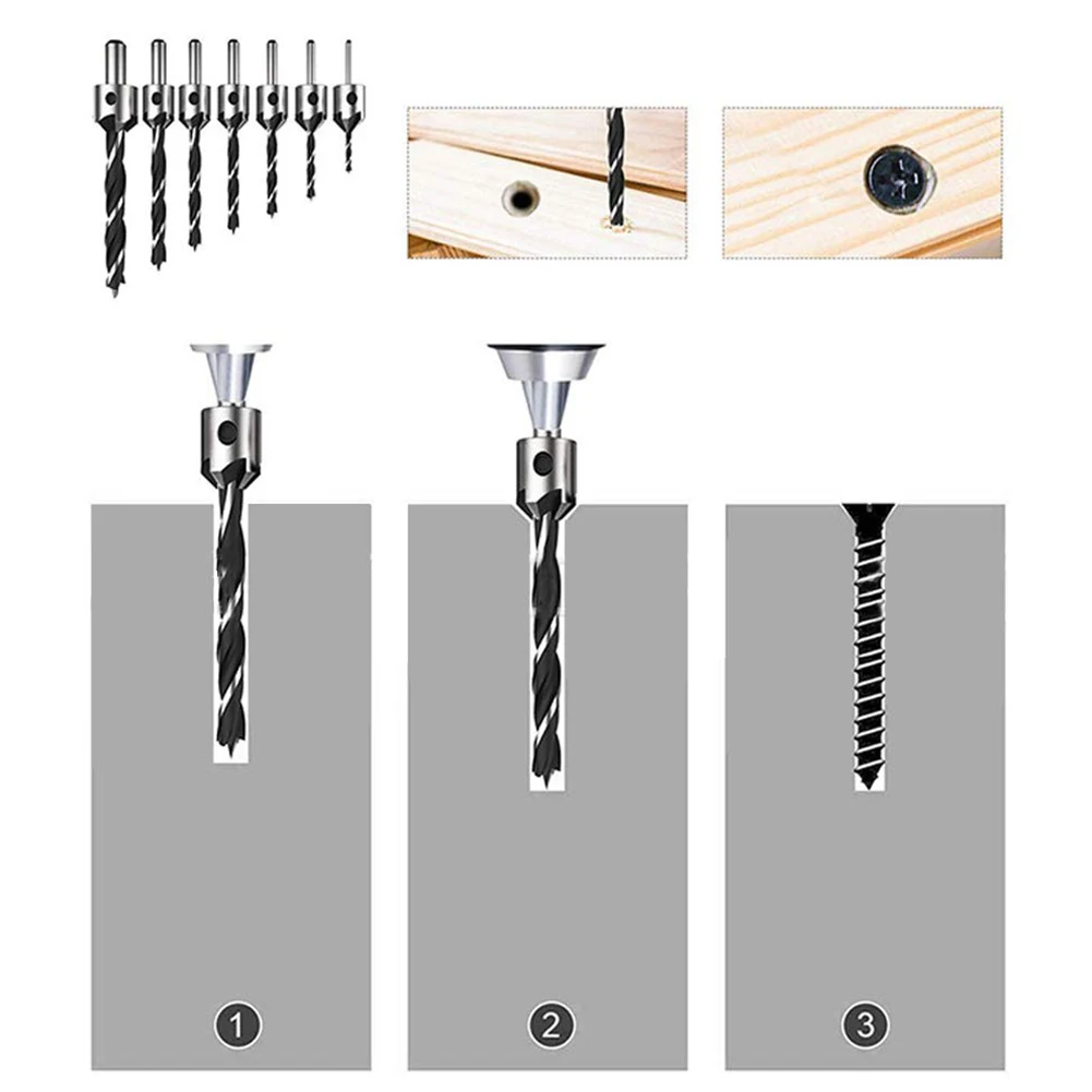 1Set Drill Bit Set Stepped Cone Drill L-shaped Wrench Dowel Cutters Drill Bit Steel With Feet For Stainless Steel WoodHand Tool
1Set Drill Bit Set Stepped Cone Drill L-shaped Wrench Dowel Cutters Drill Bit Steel With Feet For Stainless Steel WoodHand Tool