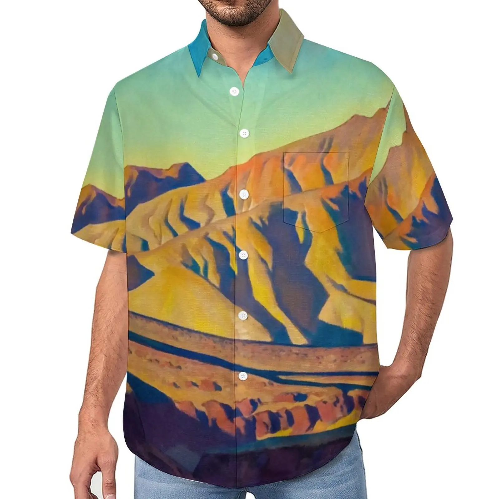 Mountain Range Casual Shirts Desert Art Print Beach Shirt Hawaii Y2K Blouses Male Print Plus Size 3XL 4XL
Mountain Range Casual Shirts Desert Art Print Beach Shirt Hawaii Y2K Blouses Male Print Plus Size 3XL 4XL