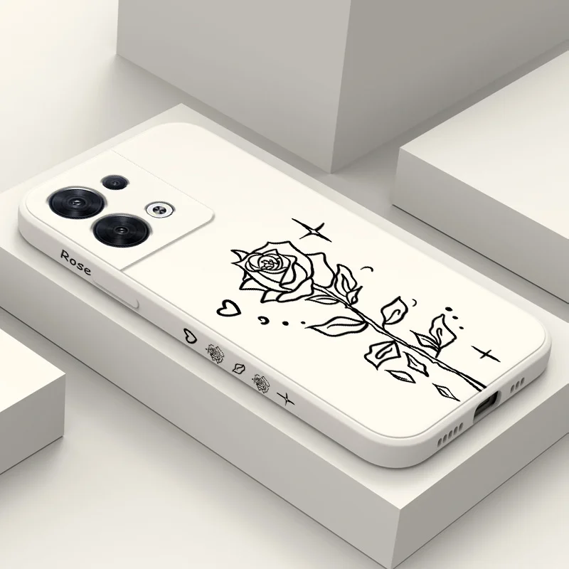 Rose Silhouette Phone Case For OPPO Reno 8 8Z 7 7Z 6 5 F19 F9 Pro 4G 5G Liquid Silicone Cover
Rose Silhouette Phone Case For OPPO Reno 8 8Z 7 7Z 6 5 F19 F9 Pro 4G 5G Liquid Silicone Cover