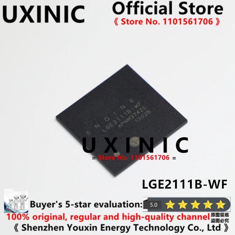 UXINIC 100% 1pcs New Imported OriginaI LGE2111 LGE2111B-WF BGA Liquid crystal chip
UXINIC 100% 1pcs New Imported OriginaI LGE2111 LGE2111B-WF BGA Liquid crystal chip