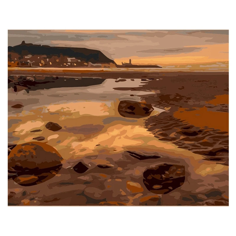 DIY наборы для алмазной живописи для взрослых, полный набор кристаллов Стразы, Набор для вышивки картин для украшения дома, заката пляжа 
DIY наборы для алмазной живописи для взрослых, полный набор кристаллов Стразы, Набор для вышивки картин для украшения дома, заката пляжа