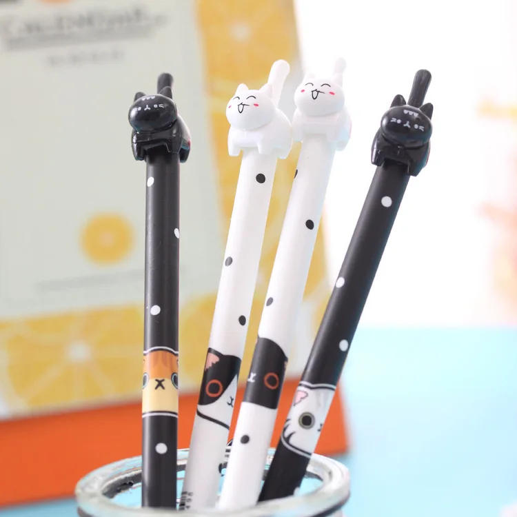 Cute Black Cat Gel Pen Kawaii Stationery Creative Gift School Supplies 0.5mm 
Cute Black Cat Gel Pen Kawaii Stationery Creative Gift School Supplies 0.5mm