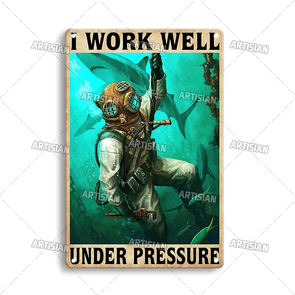 Металлический знак ARTISIAN плавание дайвинг 
Металлический знак ARTISIAN плавание дайвинг