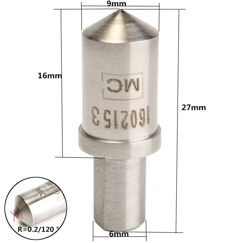 Алмазный индентор XMSJ HRC-3 27 мм 
Алмазный индентор XMSJ HRC-3 27 мм