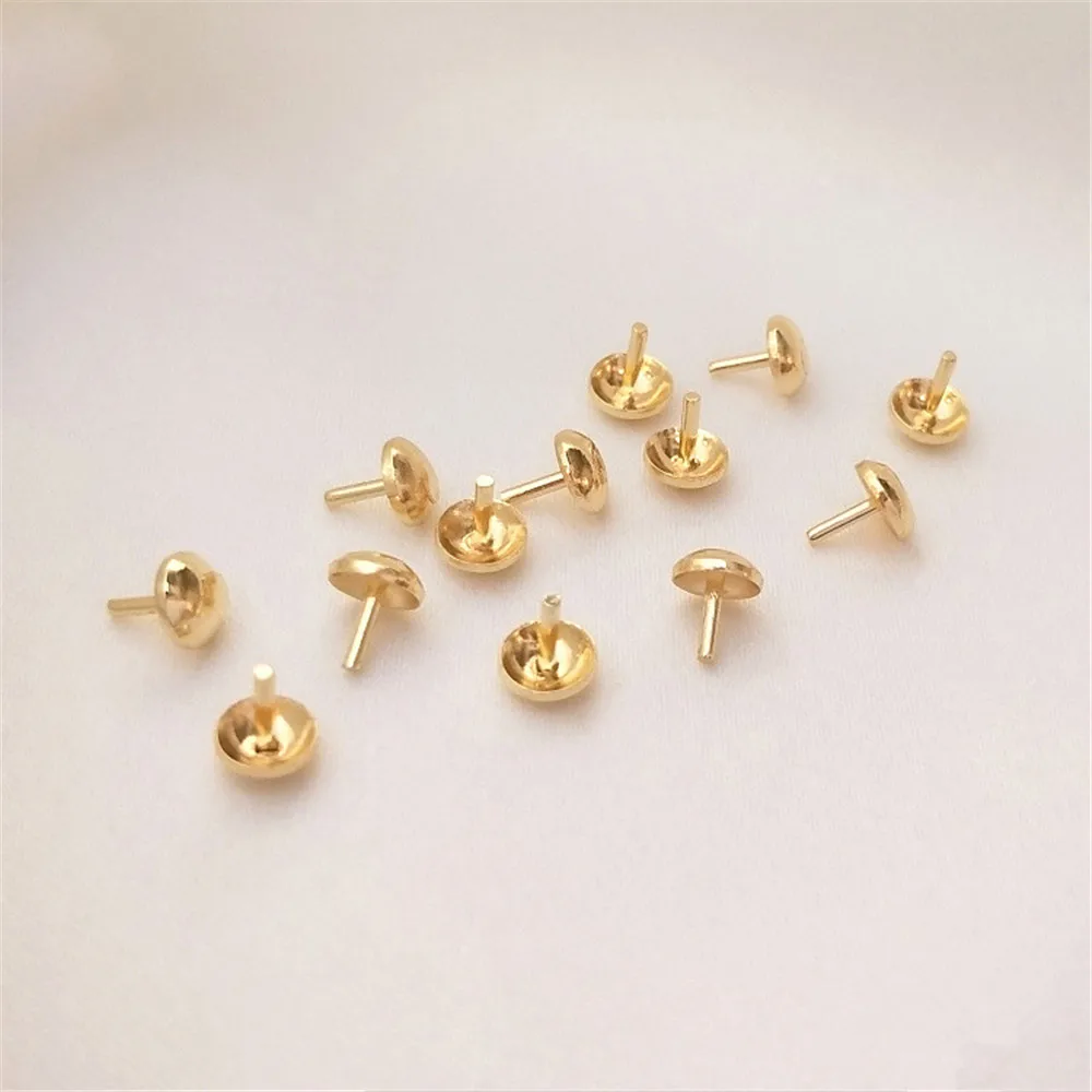14K Gold 14K Gold Filled Plated Bead plug hair nail crystal pearl hole plug manual DIY scattered beads accessories
14K Gold 14K Gold Filled Plated Bead plug hair nail crystal pearl hole plug manual DIY scattered beads accessories