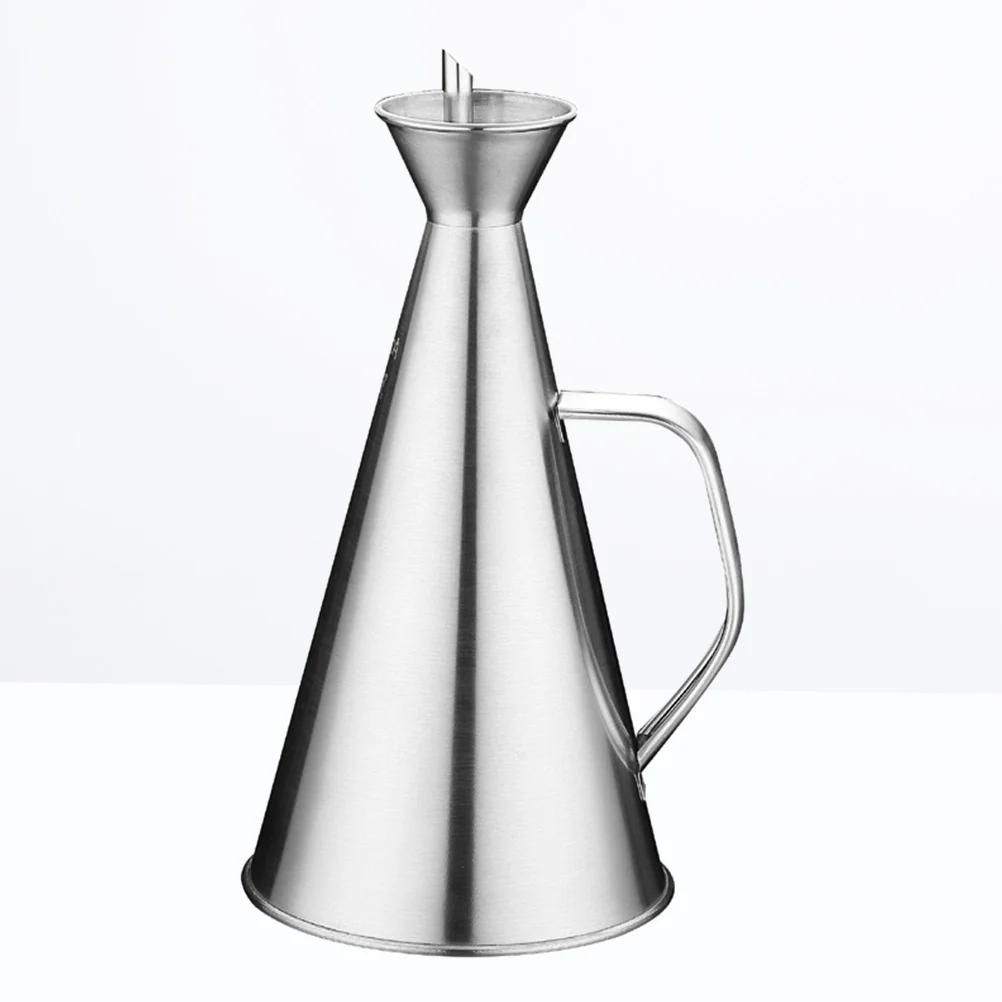 1 pc Olive Oil Bottle Olive Oil Nozzle Stainless Steel Oil Dispenser Vinegar Pourer Oil Dispensing Bottle Oil Decanter
1 pc Olive Oil Bottle Olive Oil Nozzle Stainless Steel Oil Dispenser Vinegar Pourer Oil Dispensing Bottle Oil Decanter