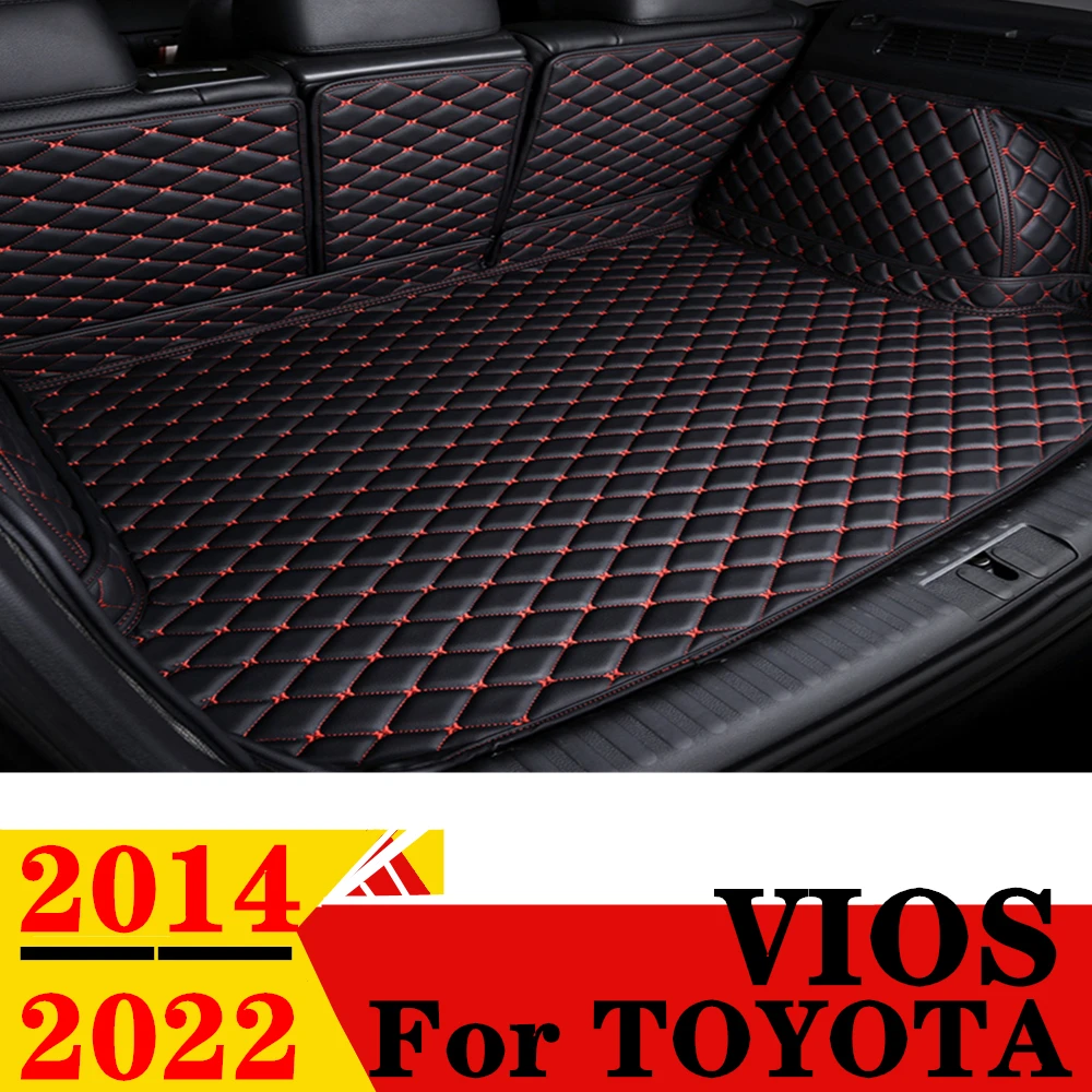 Коврик для багажника автомобиля для Toyota VIOS 14-22, для любой погоды, XPE, кожаный, под заказ, задний Чехол для груза, коврик, подкладка для багажника
Коврик для багажника автомобиля для Toyota VIOS 14-22, для любой погоды, XPE, кожаный, под заказ, задний Чехол для груза, коврик, подкладка для багажника