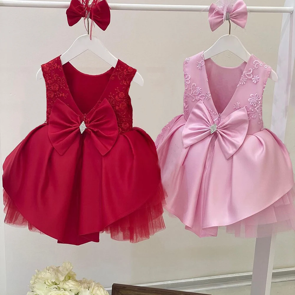 24M Baby Girls Dress for Birthday Embroidery Toddler Girl Tulle Baptism Dress 1-5T Infant Girl Evening Backless Ball Dresses
24M Baby Girls Dress for Birthday Embroidery Toddler Girl Tulle Baptism Dress 1-5T Infant Girl Evening Backless Ball Dresses