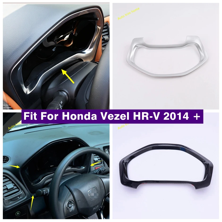 Dashboard Instrument Display Screen Cover Trim Fit For Honda Vezel HR-V 2014 - 2020 Matte / Carbon Fiber Interior Accessories
Dashboard Instrument Display Screen Cover Trim Fit For Honda Vezel HR-V 2014 - 2020 Matte / Carbon Fiber Interior Accessories