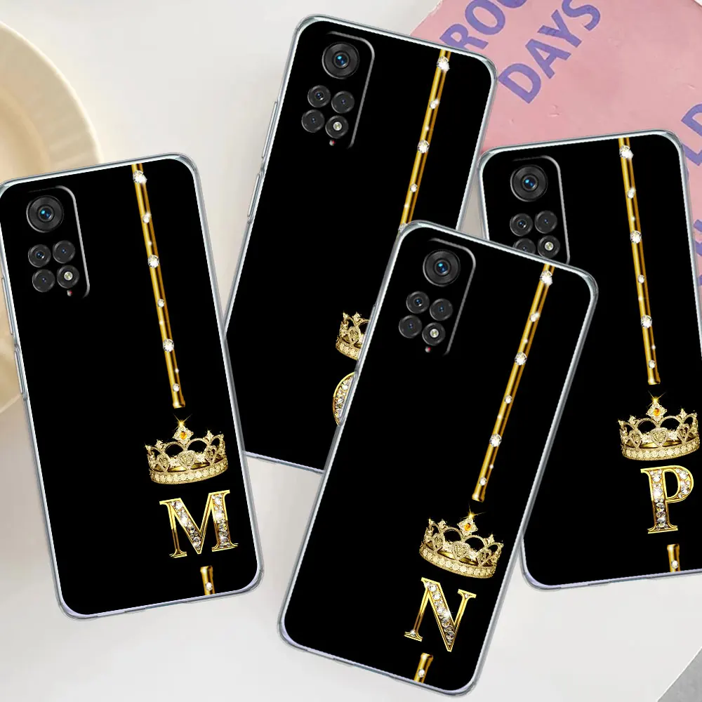 Crown Golden Letters M Silicone Case For Xiaomi Redmi Note 12 10 11 9S 9 8 7 Pro 10S 11T k40 8T 12C 9A 9C 10C Fundas Soft Cover
Crown Golden Letters M Silicone Case For Xiaomi Redmi Note 12 10 11 9S 9 8 7 Pro 10S 11T k40 8T 12C 9A 9C 10C Fundas Soft Cover