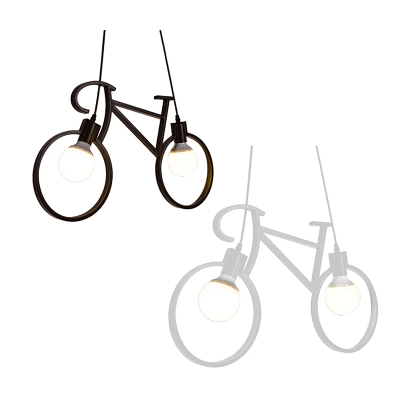 Retro Bicycle Pendant Light Creative Iron Luminaire Living Room Pendant Simple Restaurant Kitchen Hanging Lamps
Retro Bicycle Pendant Light Creative Iron Luminaire Living Room Pendant Simple Restaurant Kitchen Hanging Lamps
