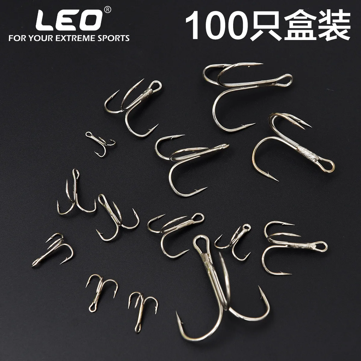 27438 [Boxed White Three Book Hooks (100 Pieces, 50 Pieces) Sanmao Hook Fishing Rod Fishing Gear
27438 [Boxed White Three Book Hooks (100 Pieces, 50 Pieces) Sanmao Hook Fishing Rod Fishing Gear