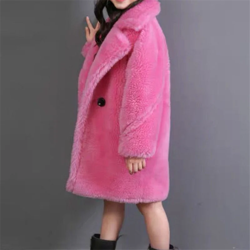 2022 New Fashion Autumn Winter Children Faux Sheep Shearing Coat Kids Girl Thick Casual Jacket Teen Girl Faux Fur Warm Outerwear
2022 New Fashion Autumn Winter Children Faux Sheep Shearing Coat Kids Girl Thick Casual Jacket Teen Girl Faux Fur Warm Outerwear