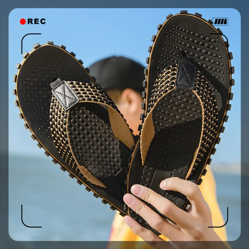 2022 New Summer Men Slippers High Quality Beach Flip Flops Sandals Non-slip Zapatos Hombre Casual Shoes Home Slippers Wholesale
2022 New Summer Men Slippers High Quality Beach Flip Flops Sandals Non-slip Zapatos Hombre Casual Shoes Home Slippers Wholesale