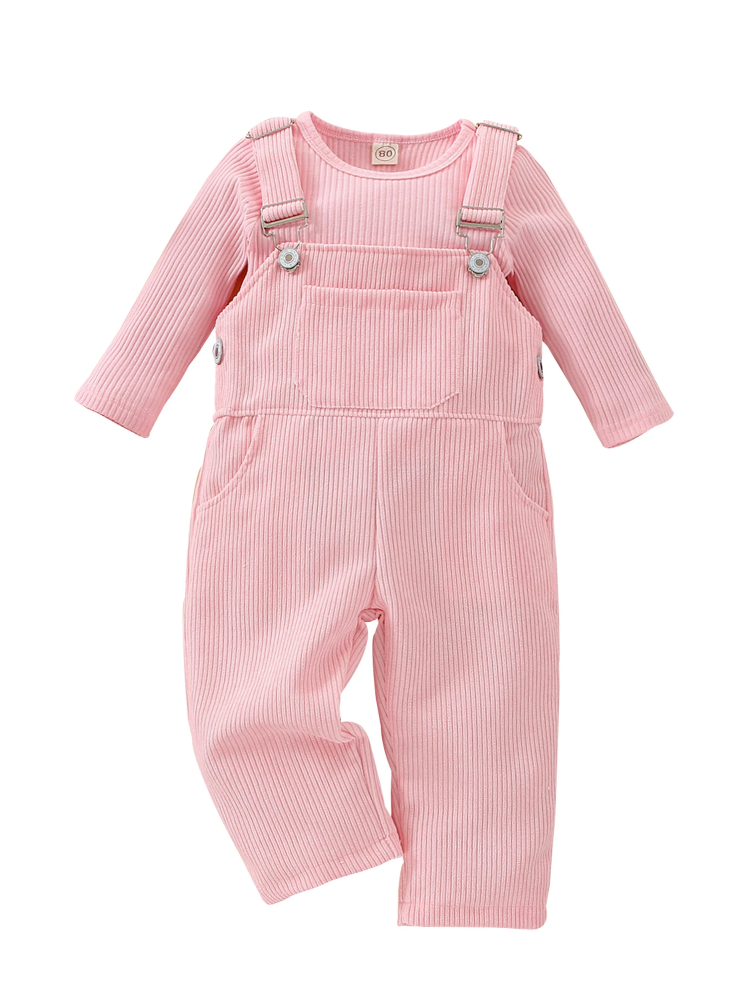 Toddler Kids Baby Girl Fall Clothes Set Long Sleeve Ribbed T-Shirt Top Pockets Bib Pants Overalls Outfits
Toddler Kids Baby Girl Fall Clothes Set Long Sleeve Ribbed T-Shirt Top Pockets Bib Pants Overalls Outfits