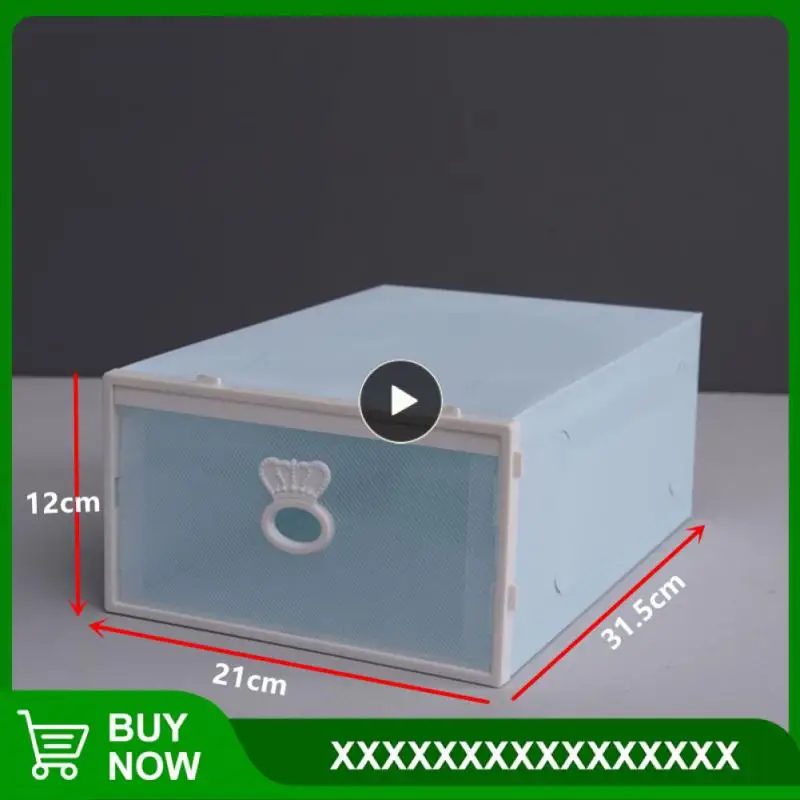 Transparent Storage Box Environmentally Friendly Slippers Sneakers Storage Shoes Box Dust-proof Dustproof Storage Basket Plastic
Transparent Storage Box Environmentally Friendly Slippers Sneakers Storage Shoes Box Dust-proof Dustproof Storage Basket Plastic
