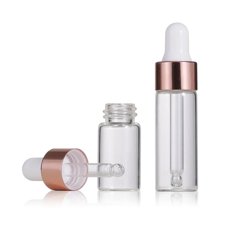 1ml 2ml 3ml 5mlMini Dropper Bottles Essential Oil Aromatherapy Bottles With Rose gold Cap Reagent Pipettes Bottles 20/30/50 Pcs
1ml 2ml 3ml 5mlMini Dropper Bottles Essential Oil Aromatherapy Bottles With Rose gold Cap Reagent Pipettes Bottles 20/30/50 Pcs