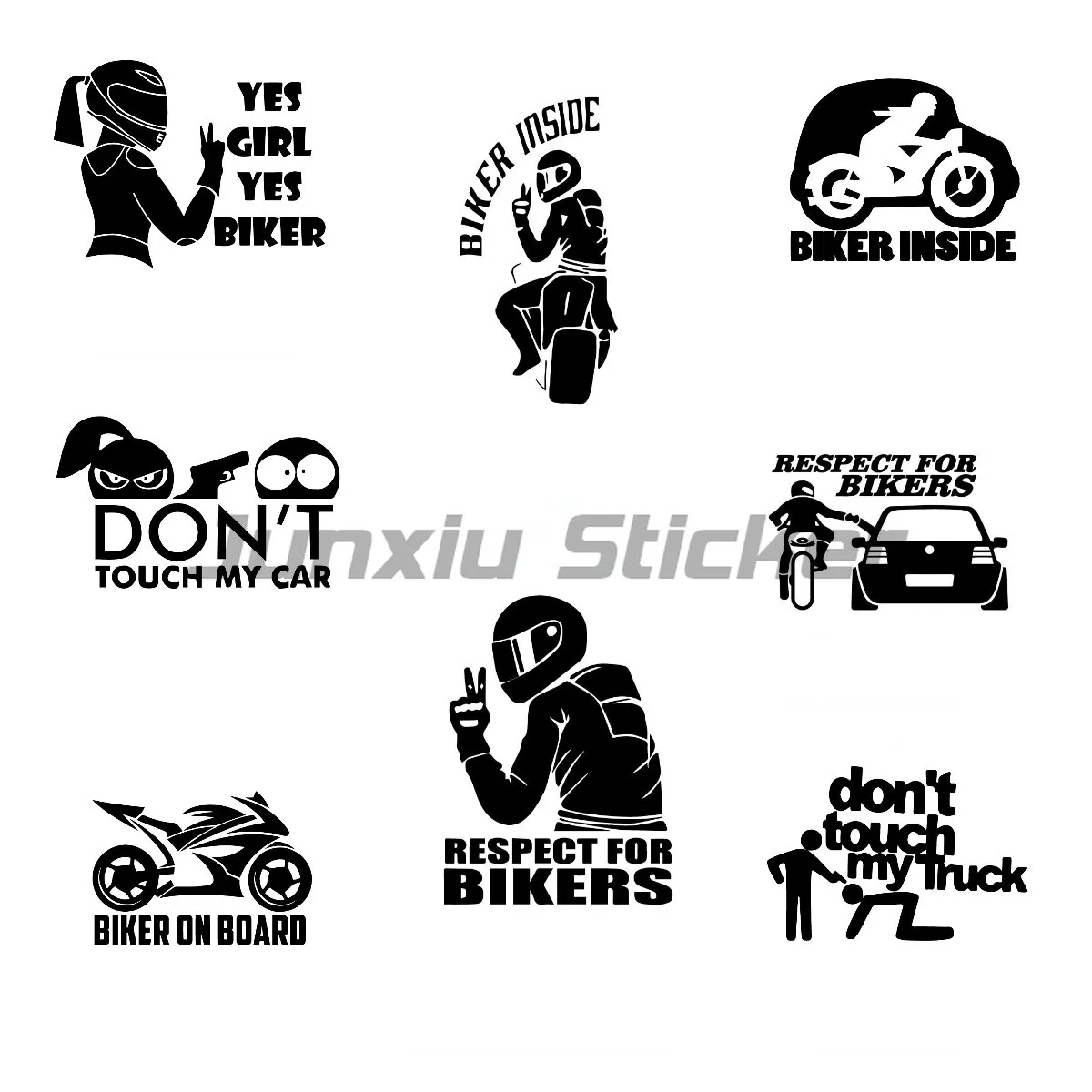 Funny Biker Inside Car Sticker for Auto Decal Window Waterproof Removable Decor Car-styling Cars Glue Decoration Stickers PVC
Funny Biker Inside Car Sticker for Auto Decal Window Waterproof Removable Decor Car-styling Cars Glue Decoration Stickers PVC