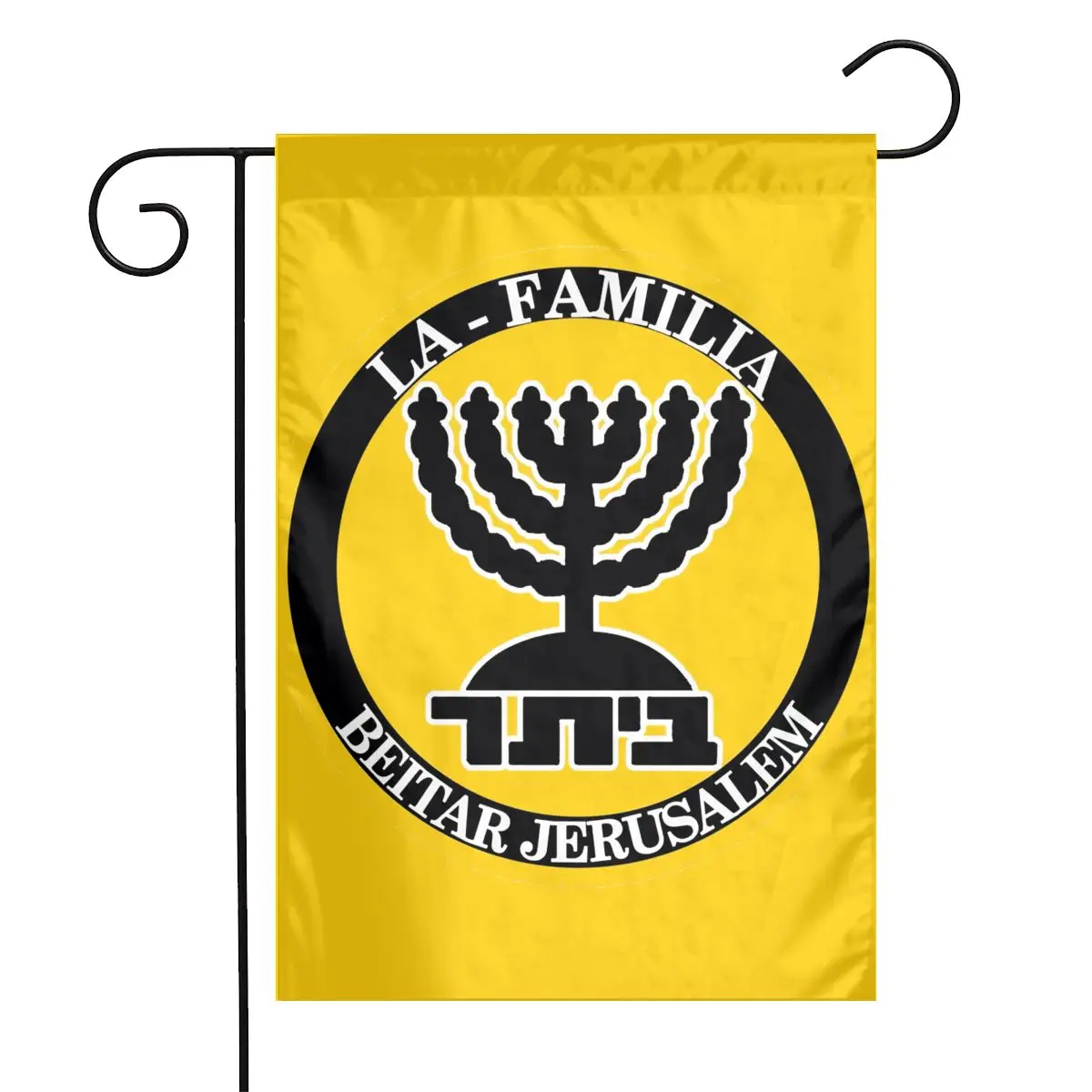 Israel Beitar Jerusalem Fc 12*18 inch Garden Flag Double Sided Outdoor Flag 100% Single-Layer Translucent Polyester 30cm x45cm
Israel Beitar Jerusalem Fc 12*18 inch Garden Flag Double Sided Outdoor Flag 100% Single-Layer Translucent Polyester 30cm x45cm