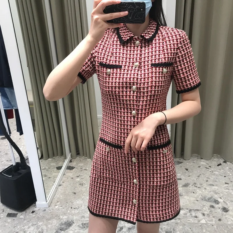New Arrvial Woman Dress Fashion Maje Dresses Spring Autumn Dresses for Women Casaul Streetwear French Maje Vintage Dress Woman
New Arrvial Woman Dress Fashion Maje Dresses Spring Autumn Dresses for Women Casaul Streetwear French Maje Vintage Dress Woman