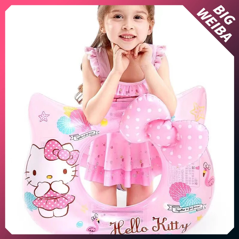 Sanrio Anime Mymelody Hello Kitty Kawaii Cartoon Summer Thickening Inflatable Childrens Swimming Ring Swimming Toy Birthday Gift
Sanrio Anime Mymelody Hello Kitty Kawaii Cartoon Summer Thickening Inflatable Childrens Swimming Ring Swimming Toy Birthday Gift