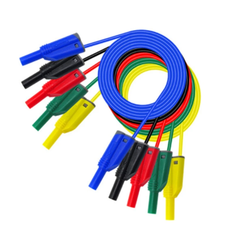 P1050-1 High Quality 4mm Banana Plug Safety Stacked Test Lead Soft Silicone Wire
P1050-1 High Quality 4mm Banana Plug Safety Stacked Test Lead Soft Silicone Wire