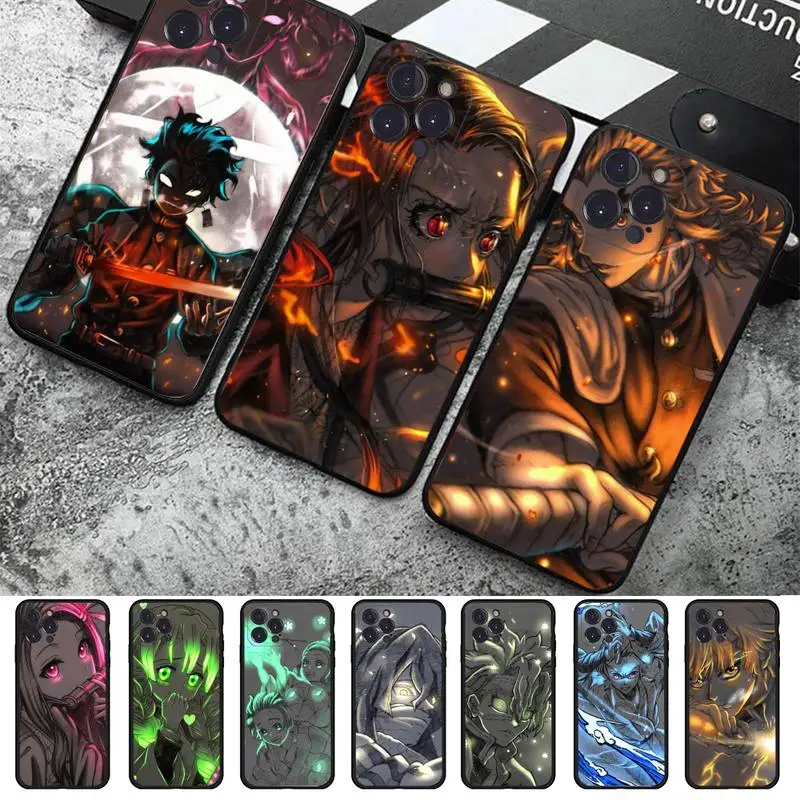 Anime Demon Slayer Phone Case For iPhone 8 7 6 6S Plus X SE 2020 XR XS 14 11 12 13 Mini Pro Max Mobile Case
Anime Demon Slayer Phone Case For iPhone 8 7 6 6S Plus X SE 2020 XR XS 14 11 12 13 Mini Pro Max Mobile Case