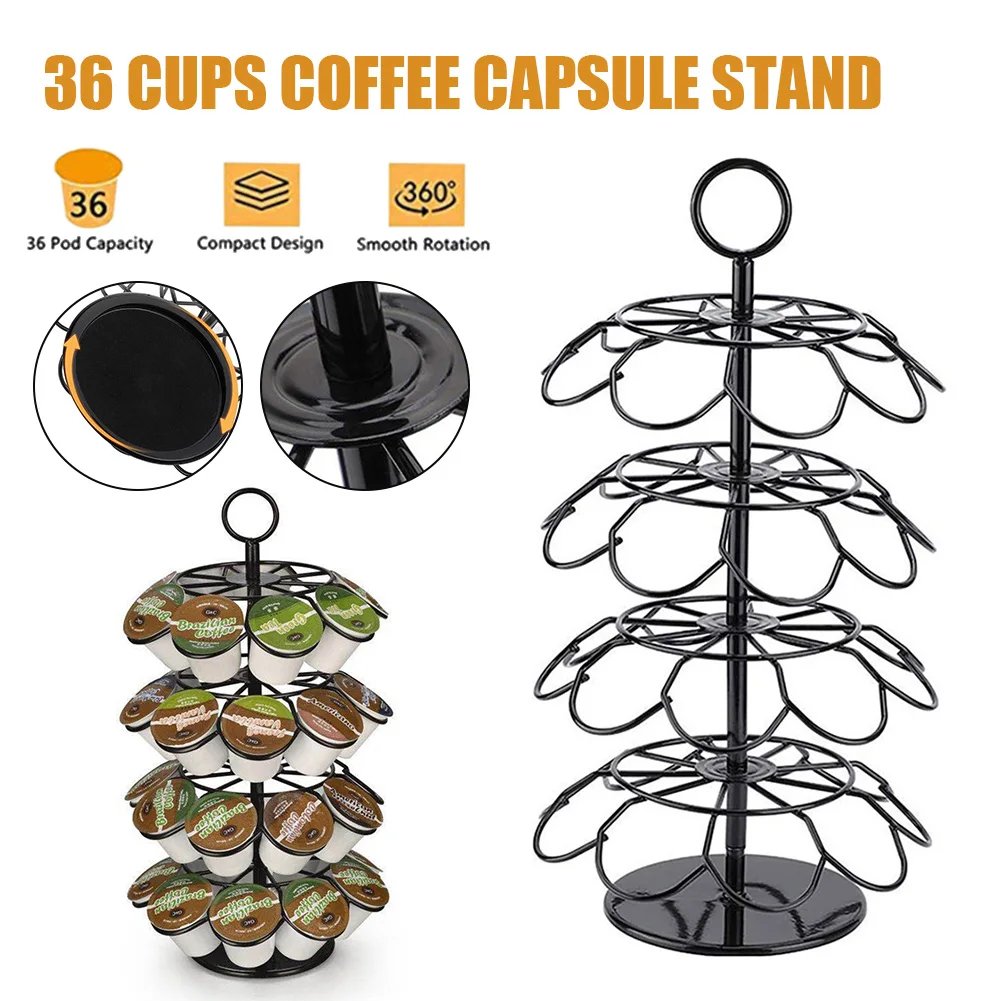 Stainless Steel Rotatable Coffee Pod Holder Display Capsule Rack Tower Stand Storage Shelves For 36 Cups Dolce Gusto Capsule
Stainless Steel Rotatable Coffee Pod Holder Display Capsule Rack Tower Stand Storage Shelves For 36 Cups Dolce Gusto Capsule