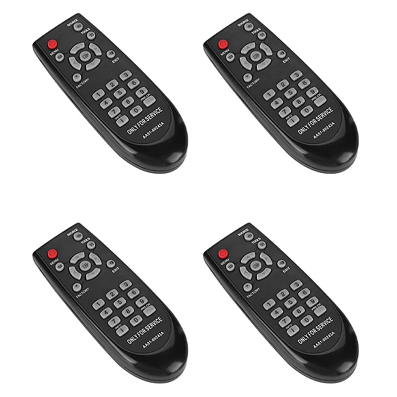 4X AA81-00243A Service Remote Control Controller Replacement For Samsung TM930 TV Television
4X AA81-00243A Service Remote Control Controller Replacement For Samsung TM930 TV Television
