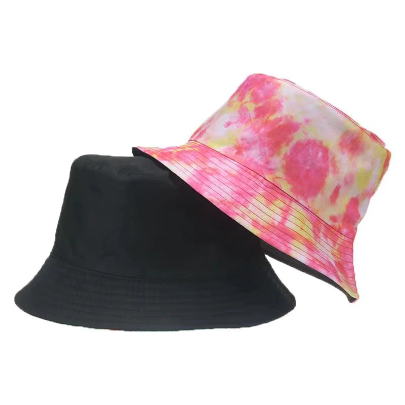 New Bucket Hat Women Tie Dye Print Double Side Summer Sun Hats Cotton Beach Sun Protection Bucket Hats Gorro Pescador NZ279
New Bucket Hat Women Tie Dye Print Double Side Summer Sun Hats Cotton Beach Sun Protection Bucket Hats Gorro Pescador NZ279