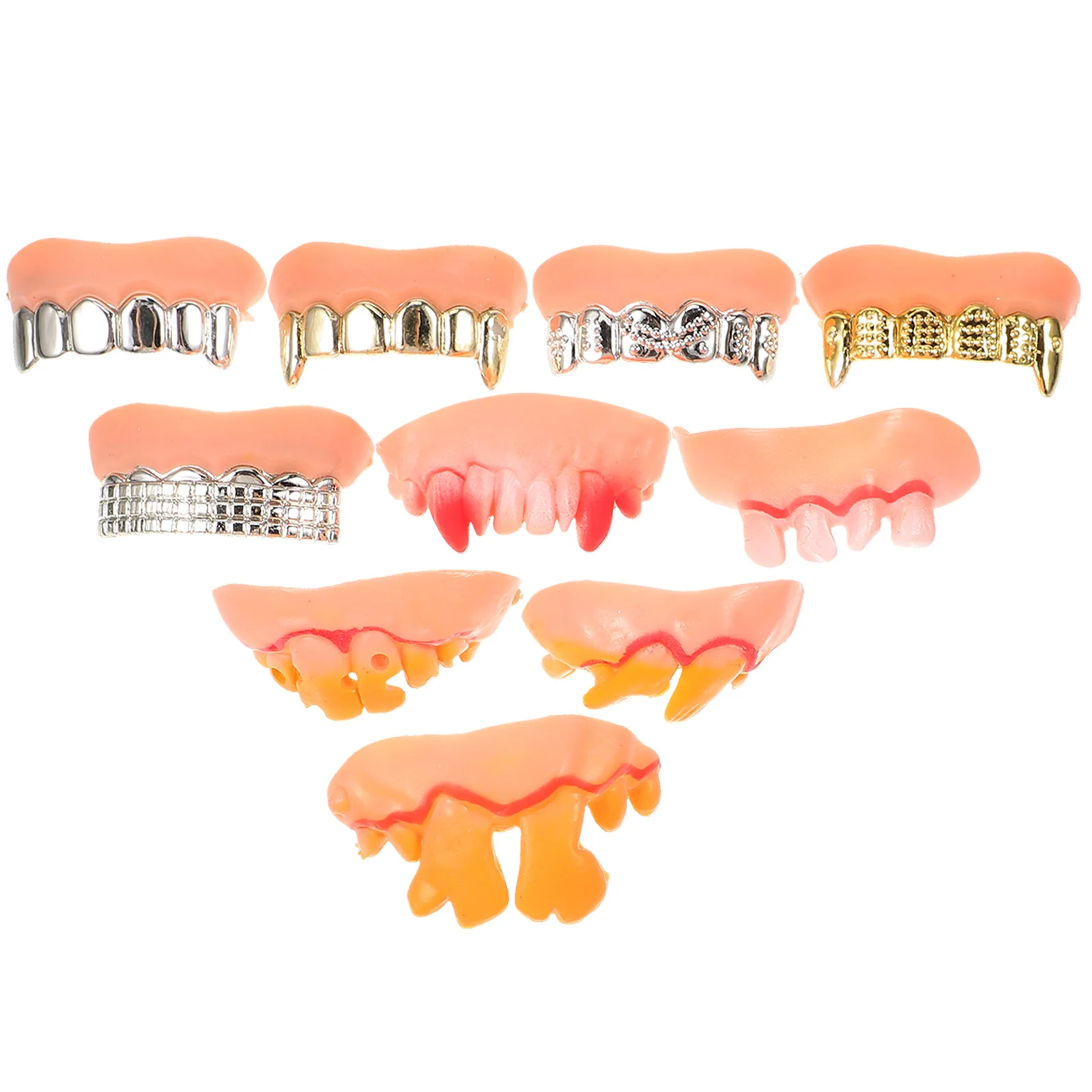 10 Pcs Plastic Costume Party Cosplay Party Ugly Fake Teeth For Party For Halloween Masquerade Halloween Funny Adults Props Party
10 Pcs Plastic Costume Party Cosplay Party Ugly Fake Teeth For Party For Halloween Masquerade Halloween Funny Adults Props Party