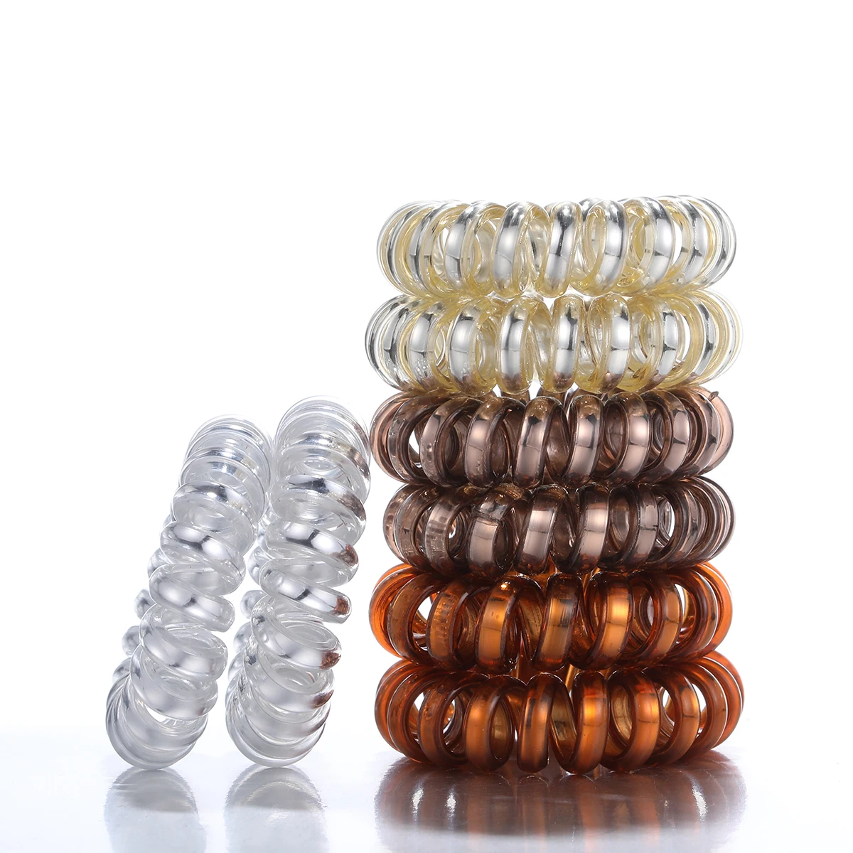 8 Pcs Traceless Spiral Hair Ties for Women Hair Accessories Girls Rubber Hair Bands Phone Cord Hair Coils Black Hair Ring Band
8 Pcs Traceless Spiral Hair Ties for Women Hair Accessories Girls Rubber Hair Bands Phone Cord Hair Coils Black Hair Ring Band