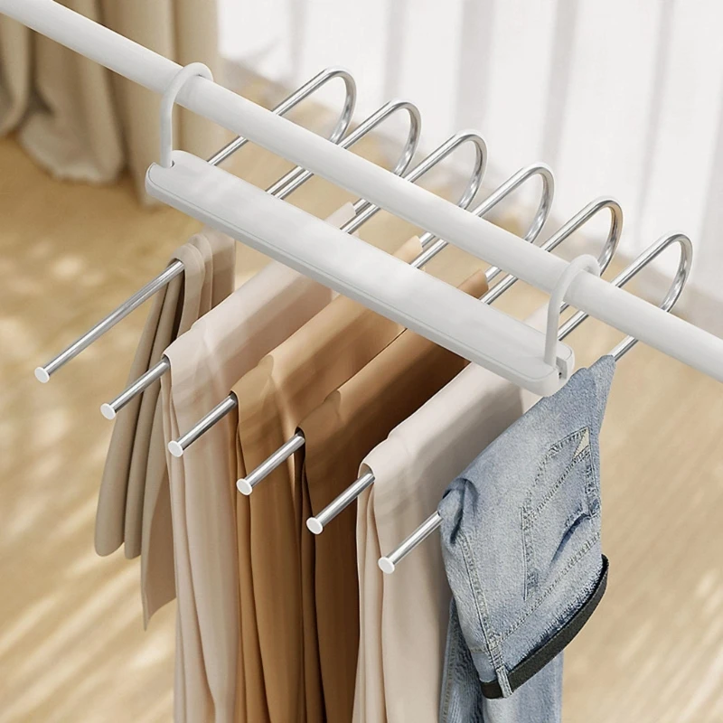 Foldable Pants Hanger No Trace Space Saving Closet Organizer Artifact for Bedroom Living Room Wardrobe Storage
Foldable Pants Hanger No Trace Space Saving Closet Organizer Artifact for Bedroom Living Room Wardrobe Storage