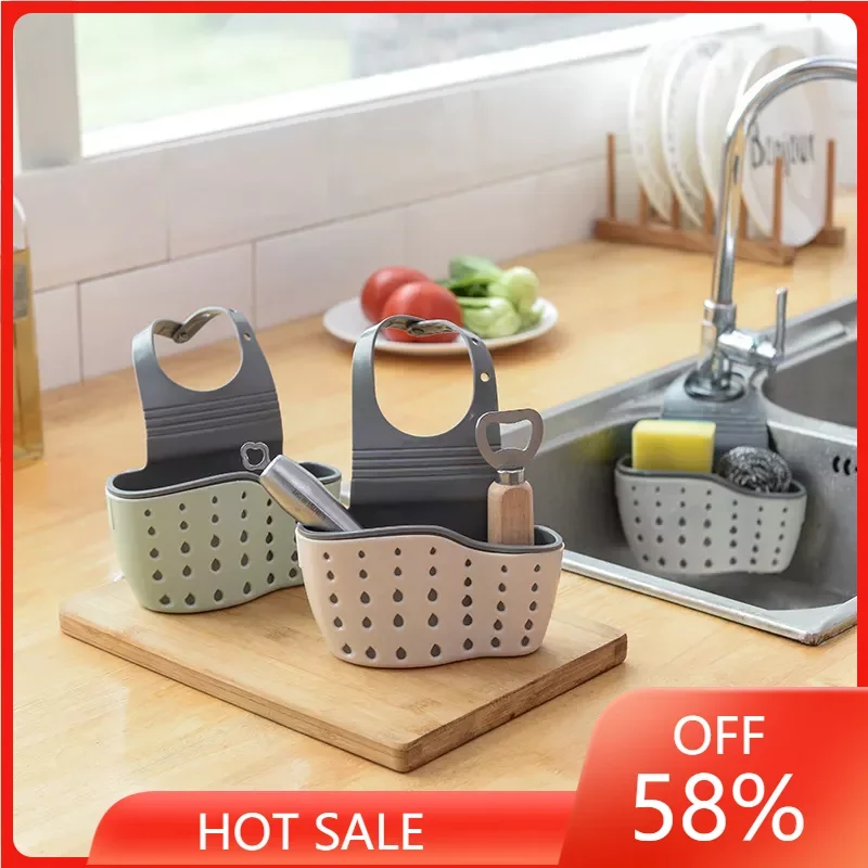 Kitchen Organizer Gadgets Sink Shelf Soap Sponge Drain Rack Silicone Storage Basket Bag Bathroom Holder Kitchen Accessories Tool
Kitchen Organizer Gadgets Sink Shelf Soap Sponge Drain Rack Silicone Storage Basket Bag Bathroom Holder Kitchen Accessories Tool