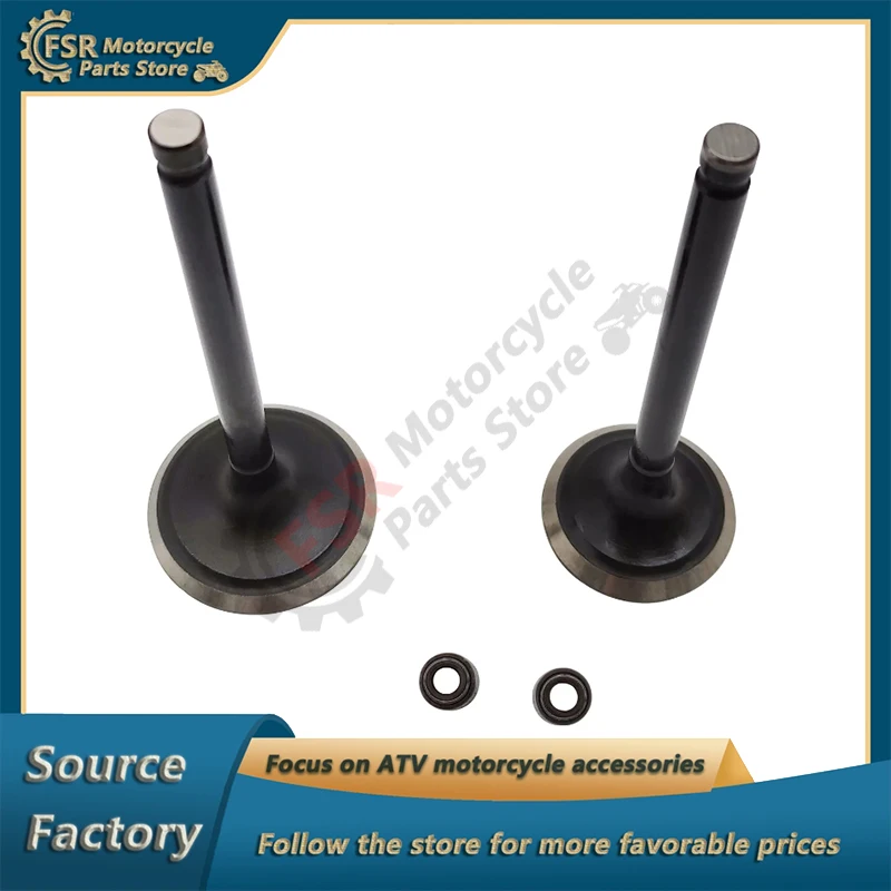 Впускной и выпускной клапан ATV и комплект уплотнений клапана для JS400 Jianshe 400 совместимый с Bashan Loncin F3-110304-0 
Впускной и выпускной клапан ATV и комплект уплотнений клапана для JS400 Jianshe 400 совместимый с Bashan Loncin F3-110304-0