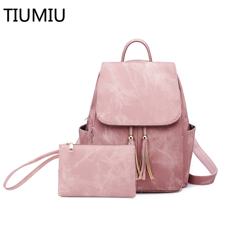 Ladies Designer Backpack Korean Version Of Soft PU Leather Shoulder Bags Large Capacity Travel Knapsack Girls School Bag
Ladies Designer Backpack Korean Version Of Soft PU Leather Shoulder Bags Large Capacity Travel Knapsack Girls School Bag