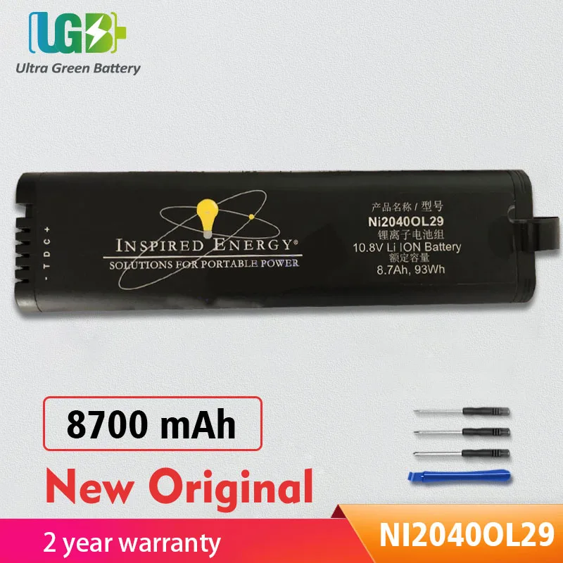 

UGB New Original NI20400L29 NI2040OL29 Battery For Philips NI20400L29 NI2040OL29 A22 A24 HD PH SL24 XD XXL24 Battery 10.8V 93WH