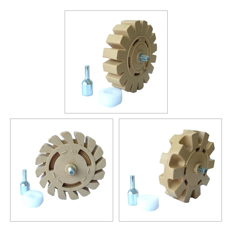 Rubber Eraser Wheel Pad Decal Remover for Car Decals Vinyl Stickers Quick Polish Drop Shipping 
Rubber Eraser Wheel Pad Decal Remover for Car Decals Vinyl Stickers Quick Polish Drop Shipping