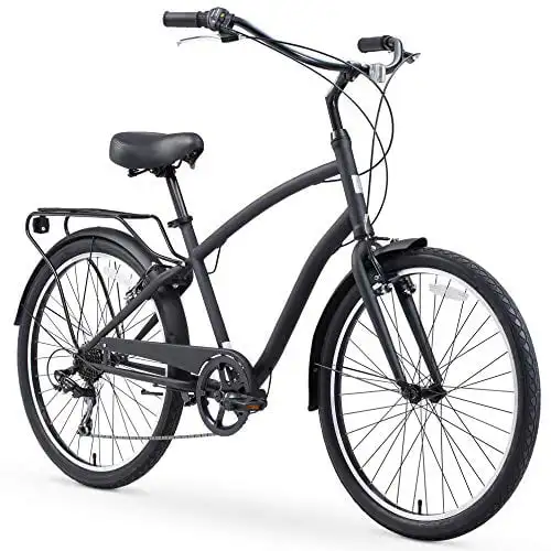 journey Steel Men's Hybrid Bike with Rear Rack, 7-Speed, 26 In. Wheels, Matte
journey Steel Men's Hybrid Bike with Rear Rack, 7-Speed, 26 In. Wheels, Matte