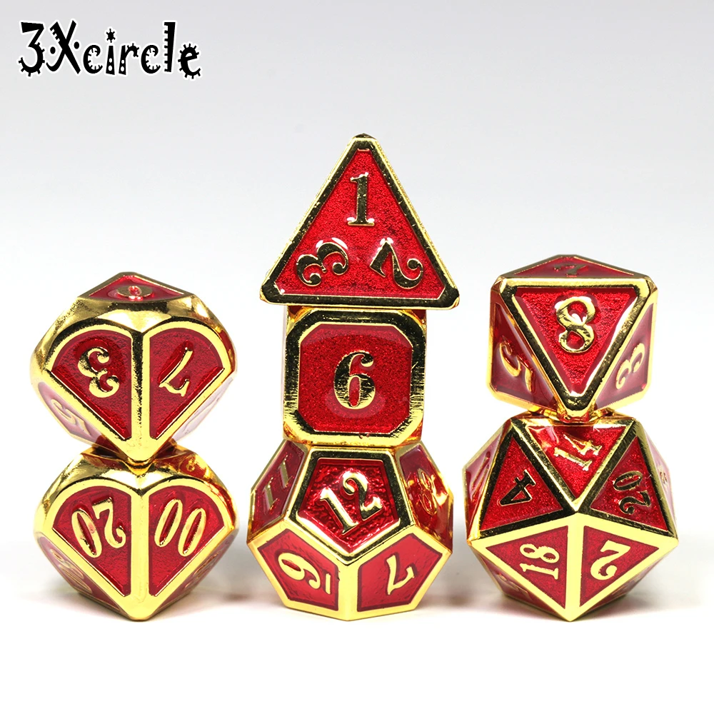 Top Grade Zinc Alloy mini metal Digital dice for Role Playing DND RPGs Board Game with Black Drawstring Bag
Top Grade Zinc Alloy mini metal Digital dice for Role Playing DND RPGs Board Game with Black Drawstring Bag