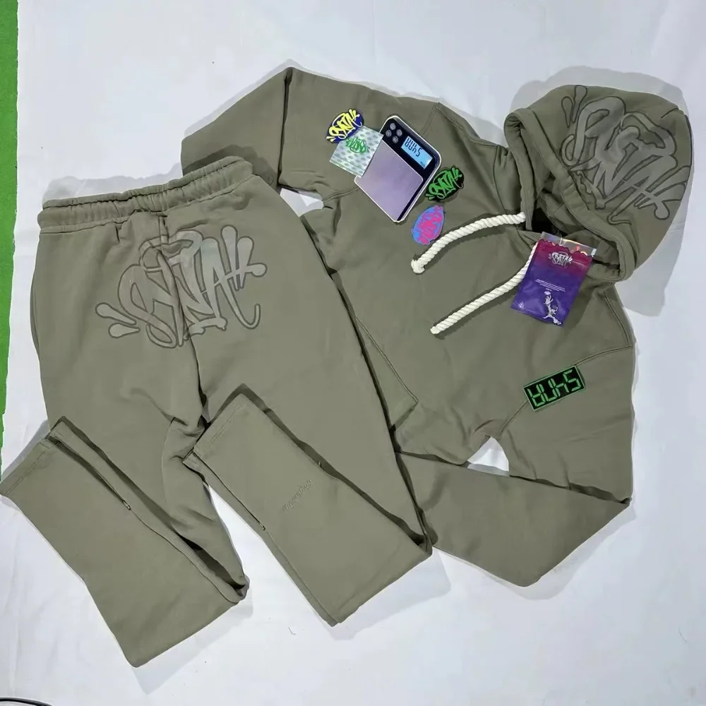 Streetwear Synaworld Y2K 2 Piece Set Hip Hop Letters Oversized Hoodie Sweatshirt Track Pants Set Men Women 2023 New Sportswear
Streetwear Synaworld Y2K 2 Piece Set Hip Hop Letters Oversized Hoodie Sweatshirt Track Pants Set Men Women 2023 New Sportswear