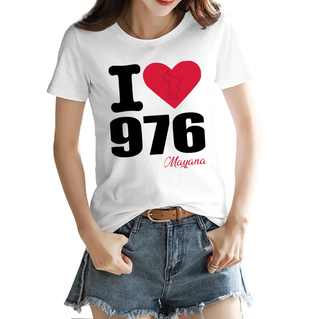 976 MAYOTTE Classic Women's T-shirt Funny Graphic White Funny Geek Tops Tees European Size
976 MAYOTTE Classic Women's T-shirt Funny Graphic White Funny Geek Tops Tees European Size