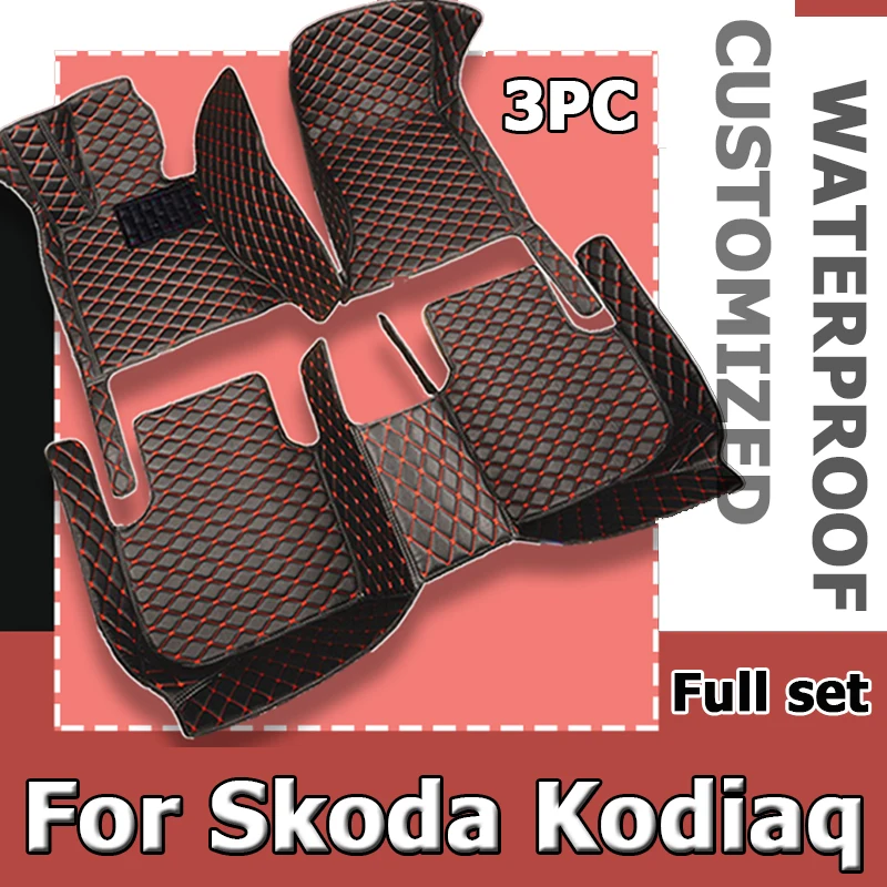 Car Mats For Skoda Kodiaq NS7 2017~2022 2018 2019 Auto Carpets Leather Floor Mat Rugs Pad Interior Parts Car Accessories 7 Seat
Car Mats For Skoda Kodiaq NS7 2017~2022 2018 2019 Auto Carpets Leather Floor Mat Rugs Pad Interior Parts Car Accessories 7 Seat